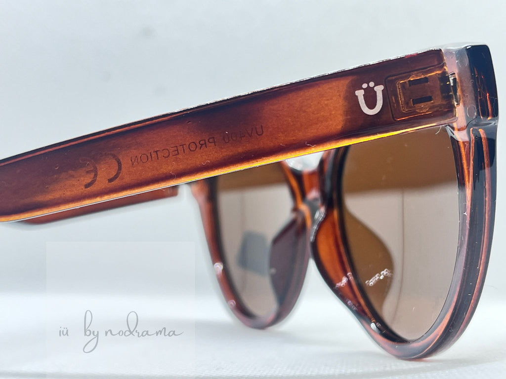 Gafas de sol modelo Honshu marrones - IÜBYNODRAMA