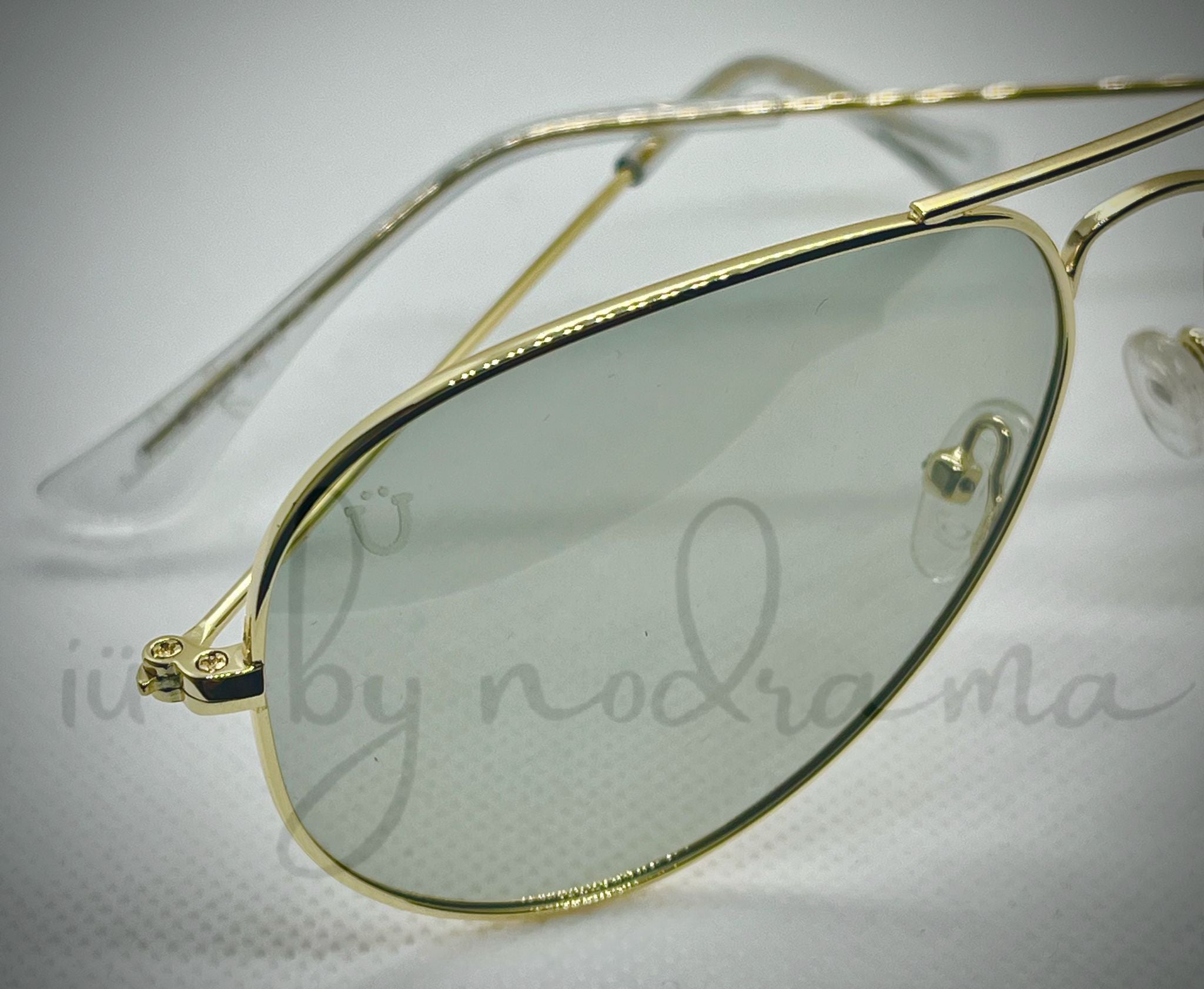 gafas de sol modelo Tornasoladas Doradas